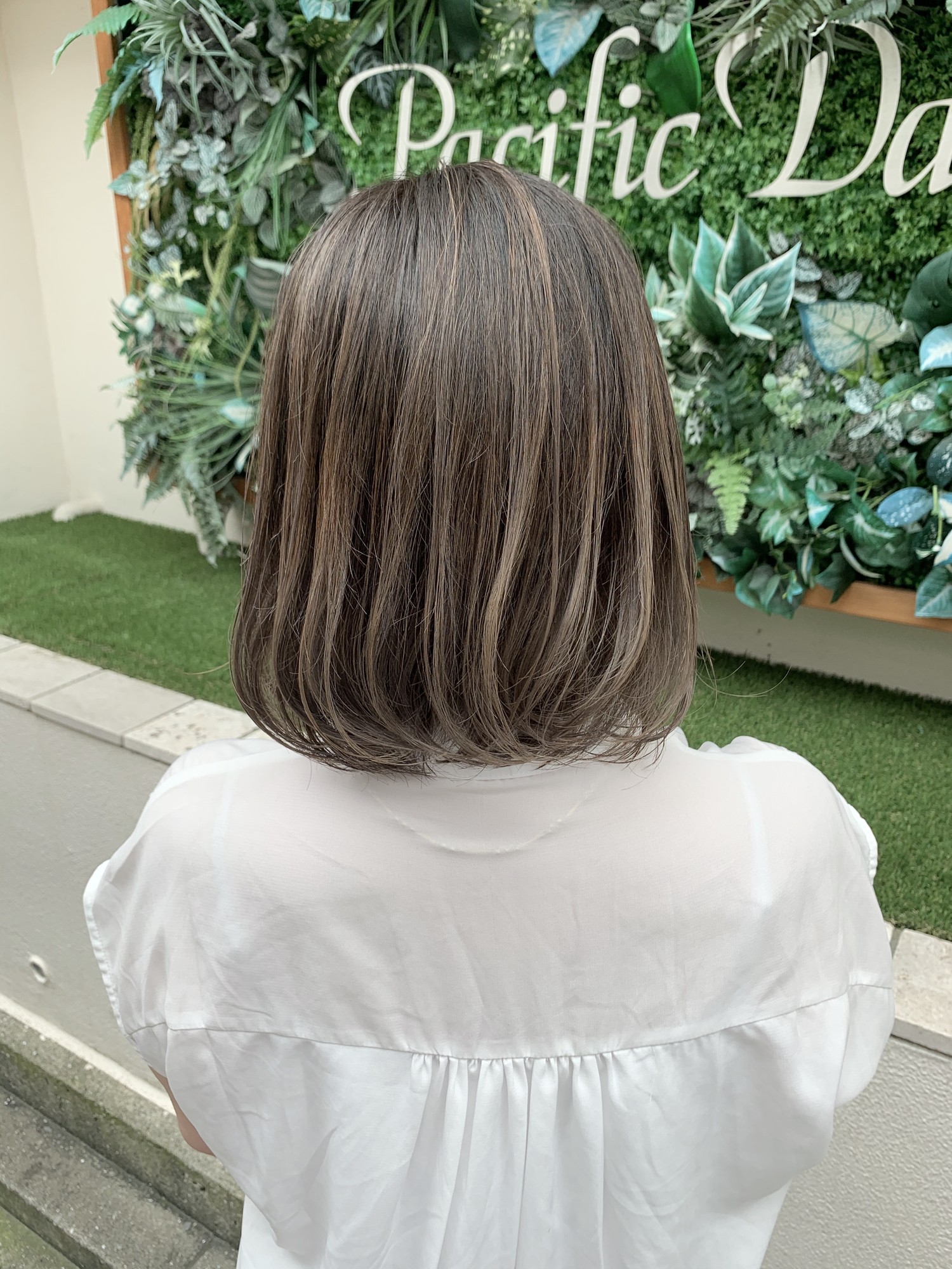 グラデーションカラー人気です 白髪があってもデザインできます 神戸で人気の美容院パシフィックダズール公式webサイト 西区 垂水区